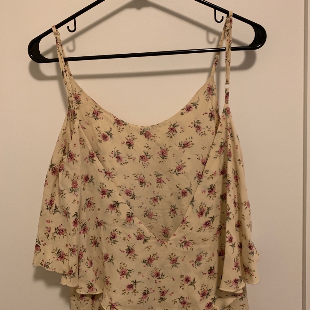 ❌❌SOLD❌❌NWOT Blue Life Floral Print Mini Dress - Picture 6 of 7